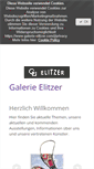 Mobile Screenshot of galerie-elitzer.com